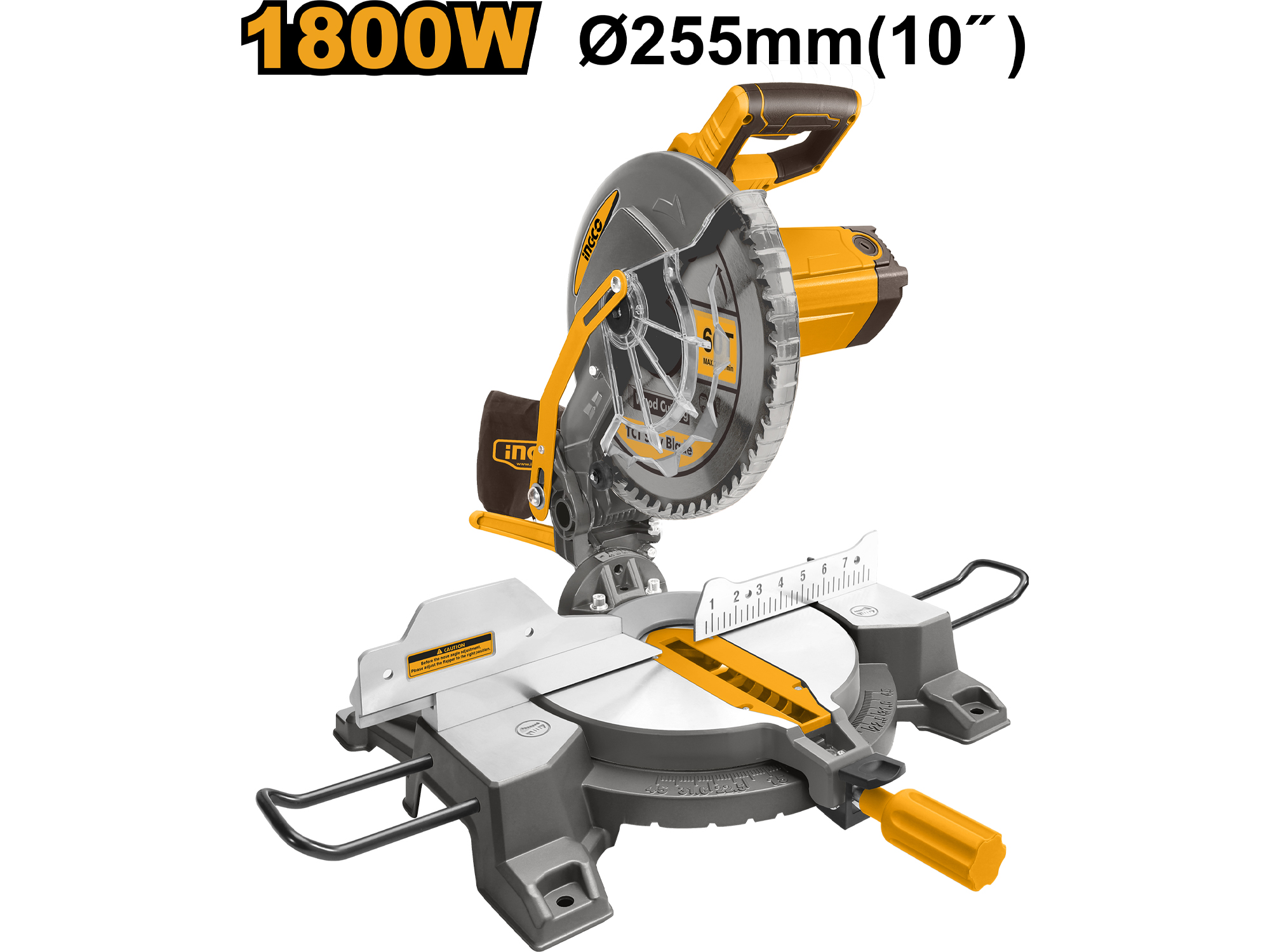 SIERRA DE INGLETE 1800W, 10"