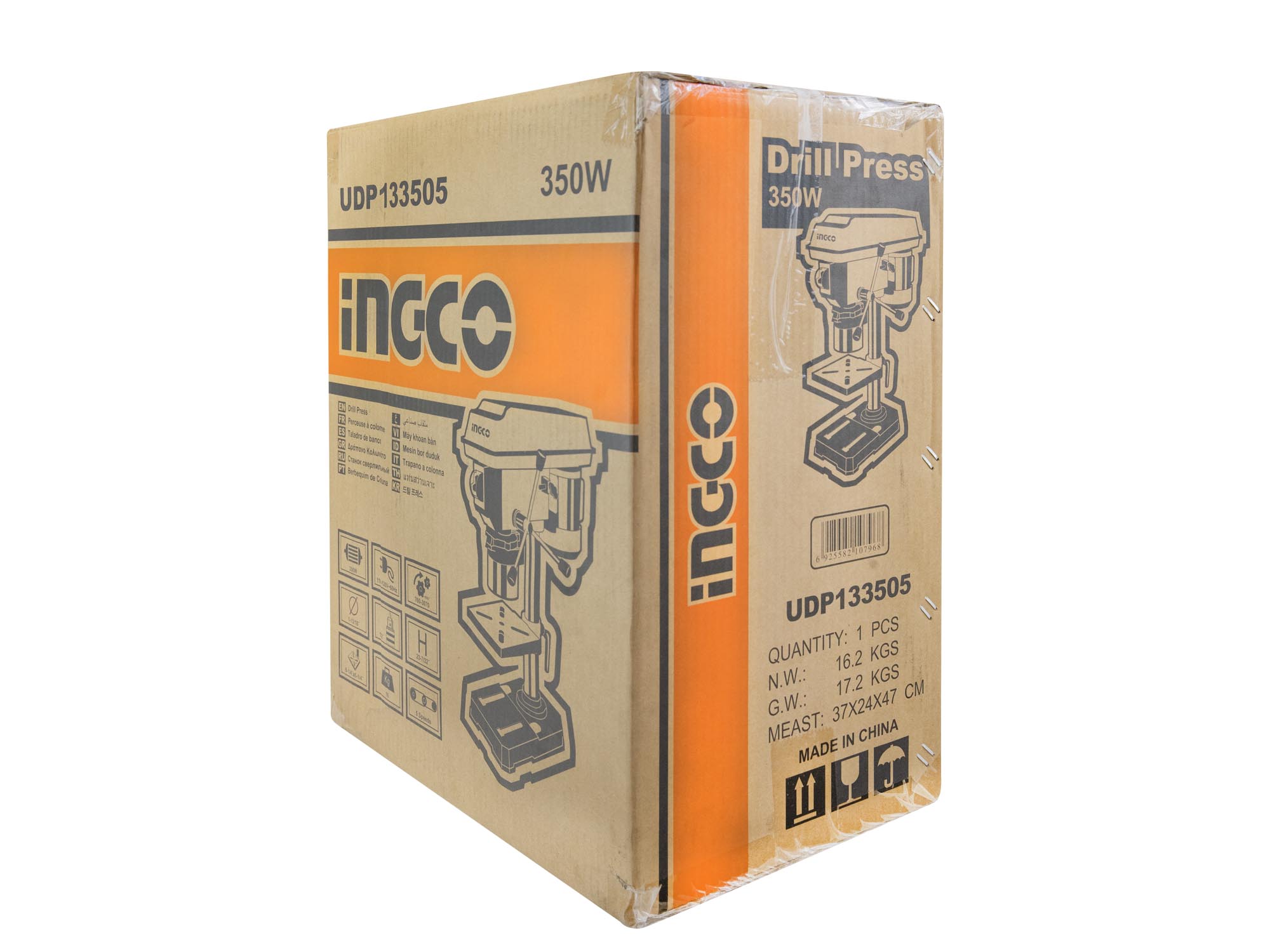 BARRENO DE PEDESTAL INGCO 350W, 5 VEL. - Imagen 3