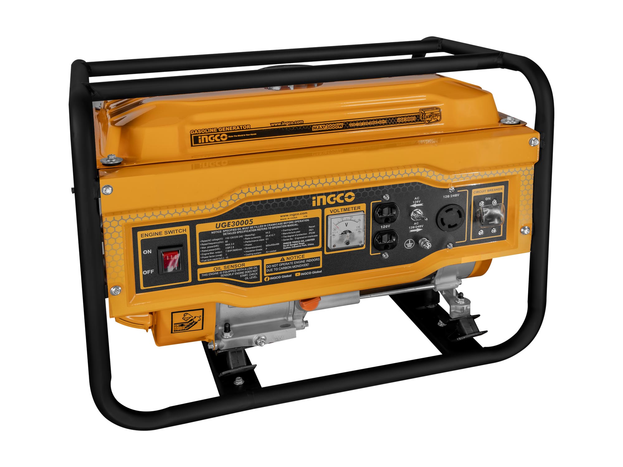 GENERADOR ELÉCTRICO DE 7.0HP, 2800W