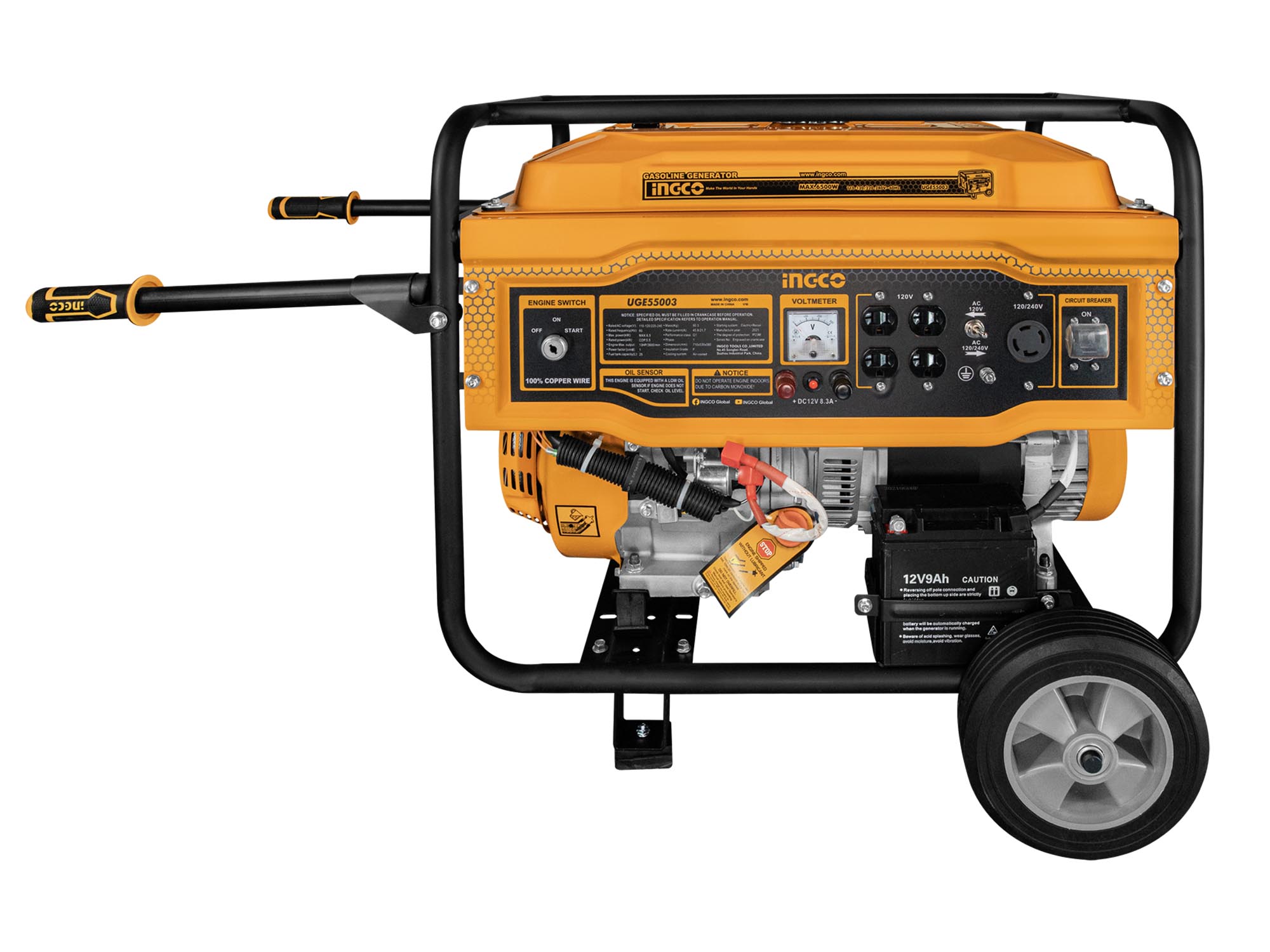 GENERADOR ELÉCTRICO DE 13HP, 5500W