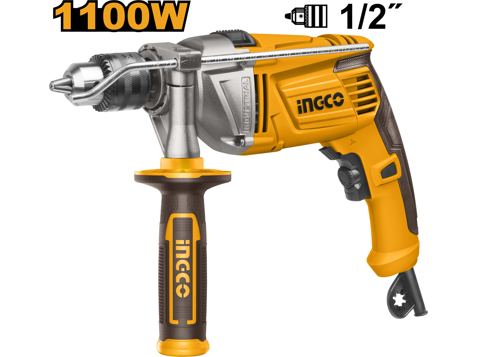 TALADRO DE IMPACTO 1100W, 1/2"