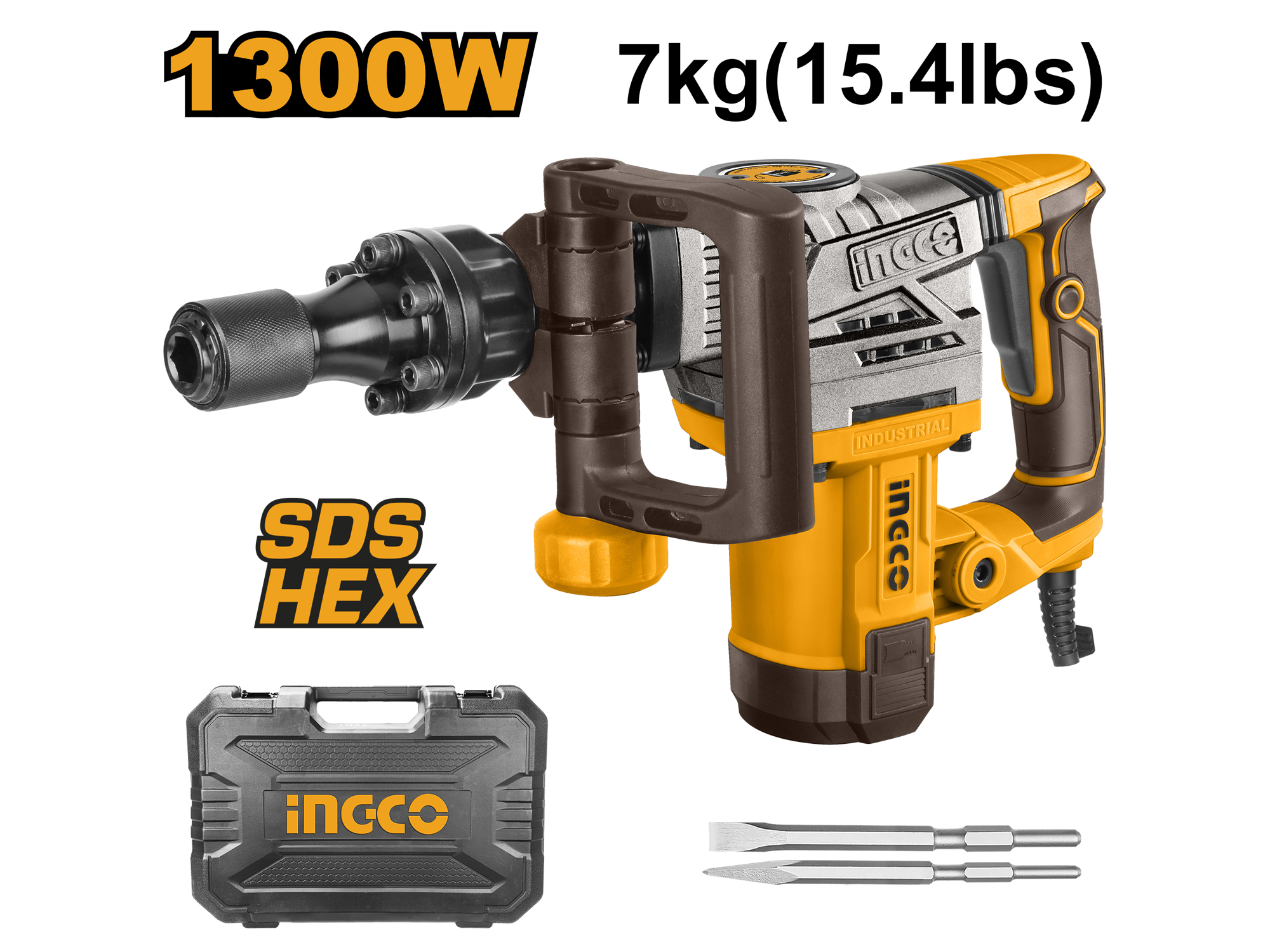 DEMOLEDOR HEX 1300W, 20J