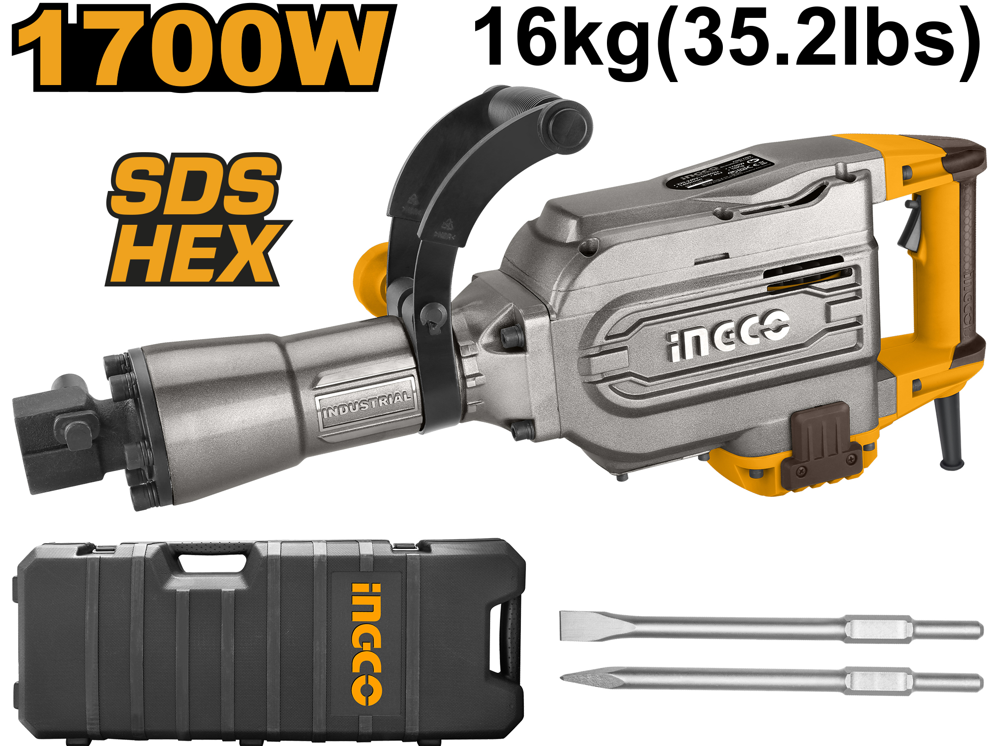 DEMOLEDOR 1700W, 45J