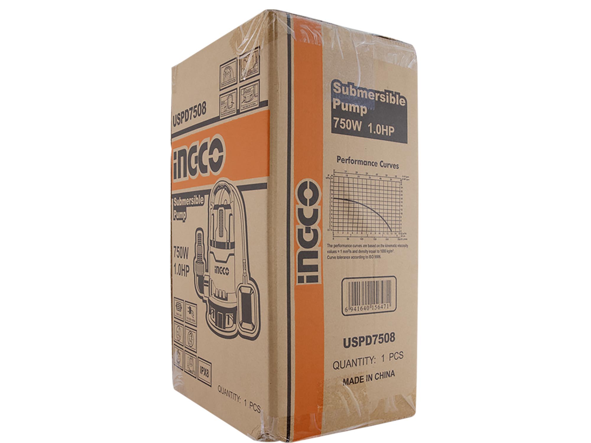 BOMBA SUMERGIBLE 1HP, 750W - Imagen 2