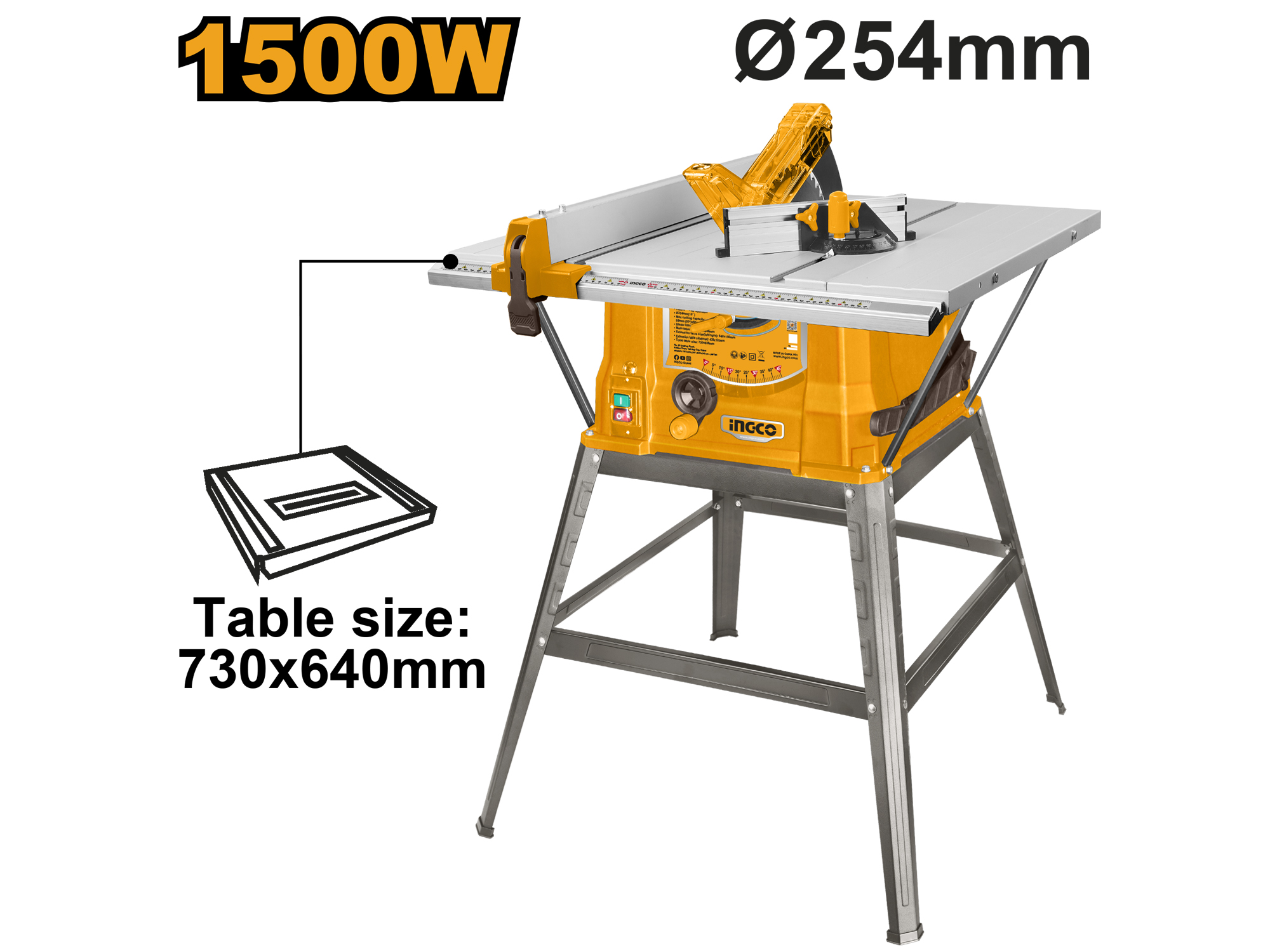 SIERRA DE MESA 1500W, 10"