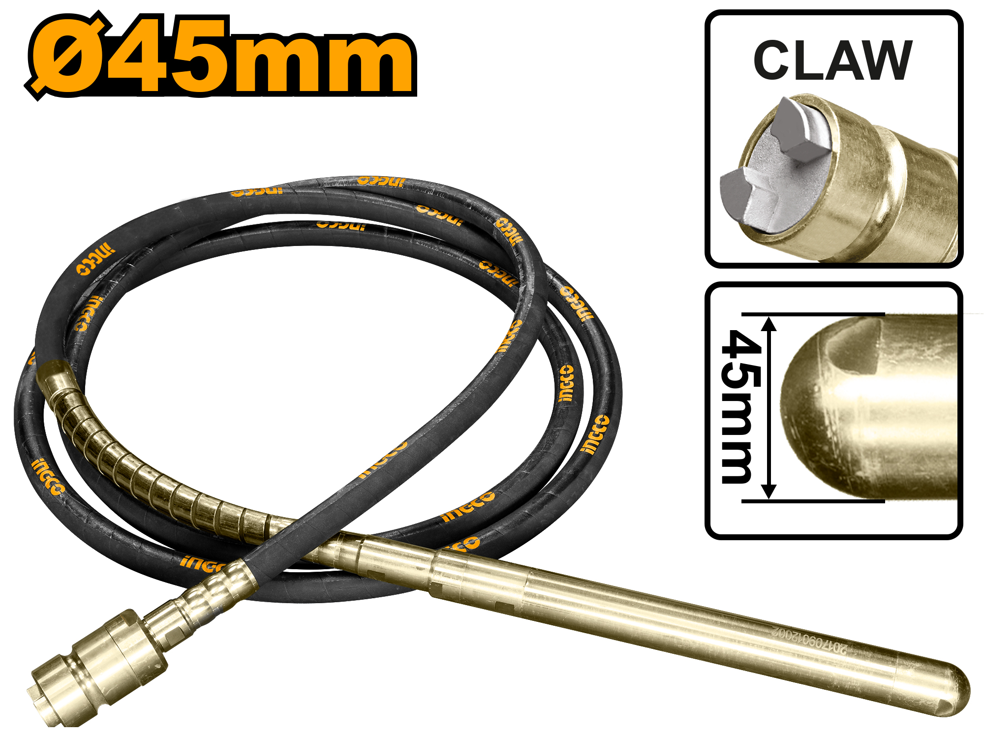 MANGUERA PARA VIBRADOR DE CONCRETO